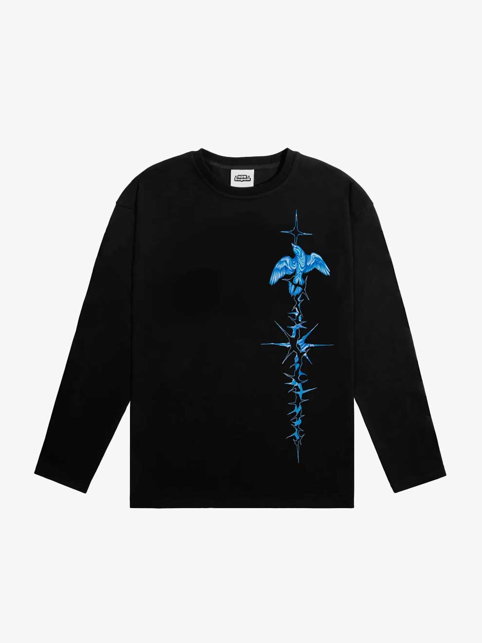THE BLUE BRIGHT SIDE Y2K LONG SLEEVE T-SHIRT